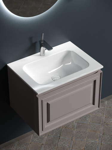 Тумба под раковину Sancos Very VR60SM 59х44,5х40,6 настенная - фото 4